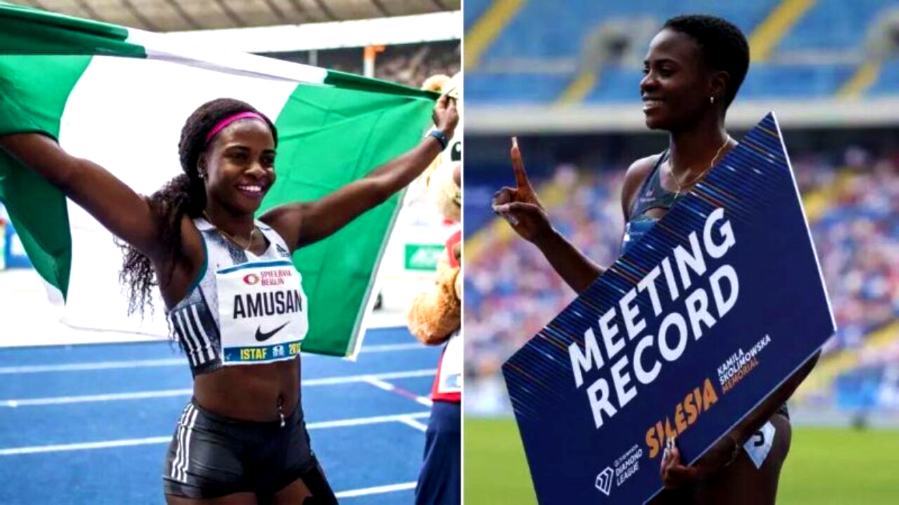 Africa's Pride Amusan Wins Big at Silesia Diamond League Poland, Breaks Meet Record! - ioiNEWS.org