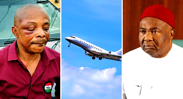 Imo State: Labour Union Protest Ajaero,s Attack, Blacklists Uzodinma, Cancels Owerri Flights! - ioiNEWS.org