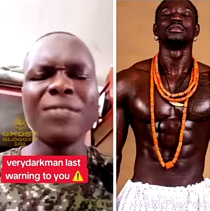 Power-drunk Soldier Threatens Selfless Edo-born Influencer, "VeryDarkMan" as Calls Intensifies for Military's Ethno-religious Composition Scrutiny - ioiNEWS.org