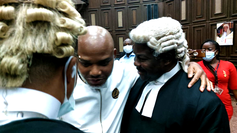 Nnamdi Kanu's Lawyers Vow Legal Action over Supreme Court's Sinister Delay in Certifying Judgment - ioiNEWS.org