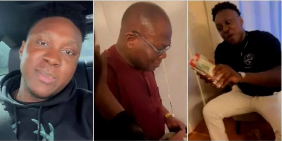 Touching moment son gifts his selfless dad N18 million for taking good care of his family