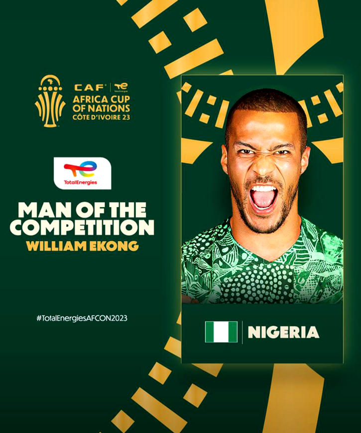 AFCON 2023: Troost-Ekong Wins Best Player Award - ioiNEWS.org