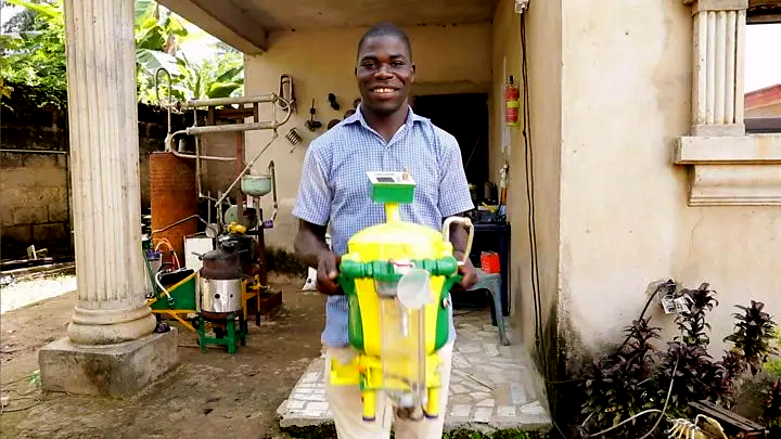 Talented Young Nigerian Igbo Man Invents Water-Powered Generator - ioiNEWS.org